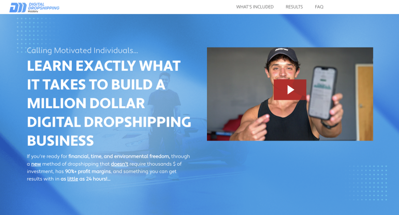 Tanner Planes – Digital Dropshipping Mastery