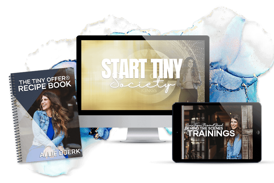 Allie Bjerk – 90 Day Start Tiny Society Bundle