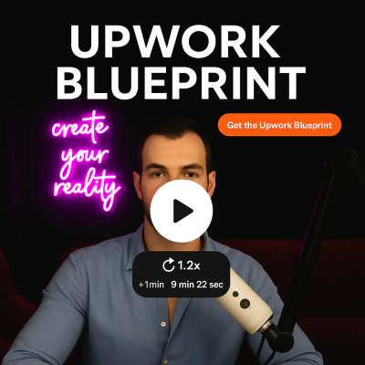 Upwork Blueprint (add $25,000 per month on average)